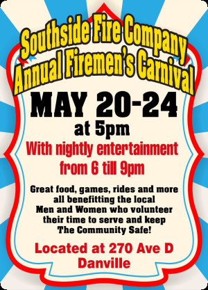 2025 Southside Fire Company Carnival
