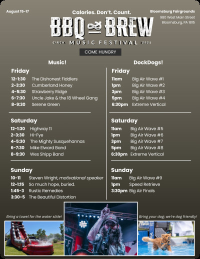 BBQ & Brew Music Festival 2025