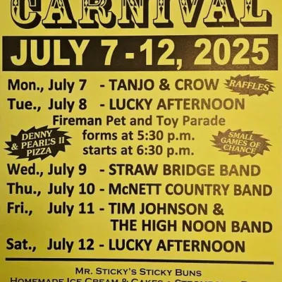 2025 Lightstreet Fireman’s Carnival
